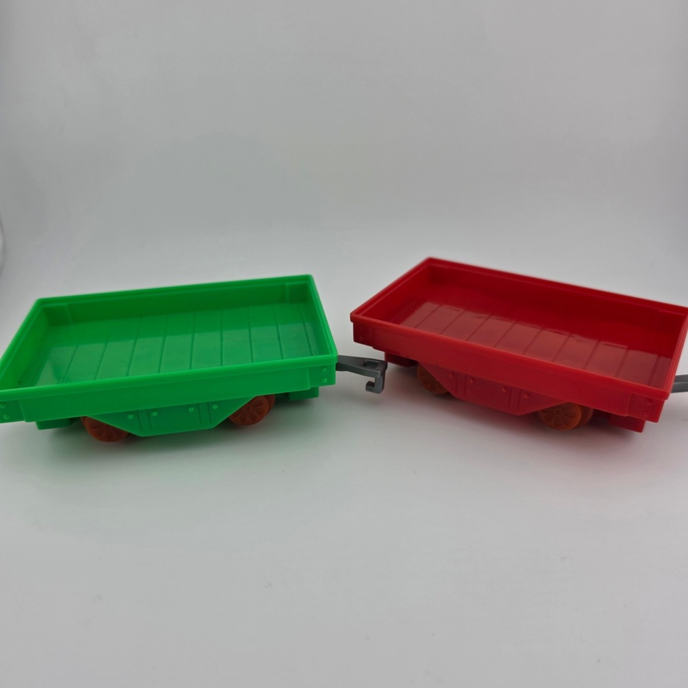 Paw Patrol Adventure Bay‎ Railway Replacement Train Cars Set of 2 Pre-Owned